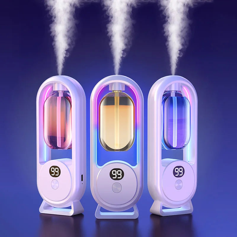 Rechargeable Portable Aroma Diffuser with 5 Spray Modes