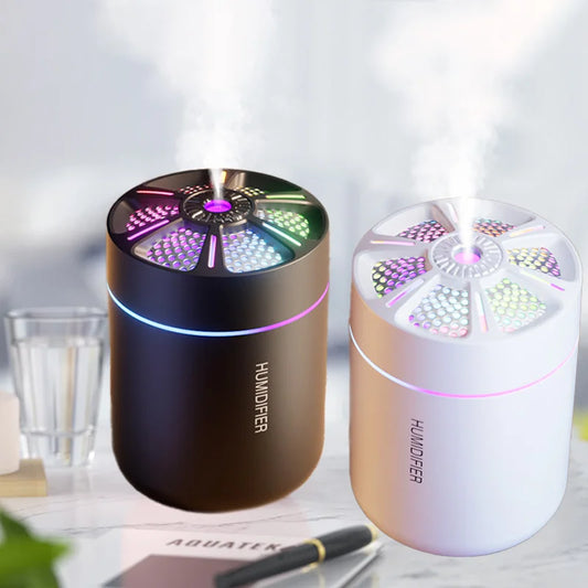 Mini Aromatherapy Diffuser with LED Lights - 180ml